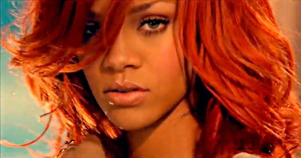 Rihanna has premiered the video for the song California King Bed 