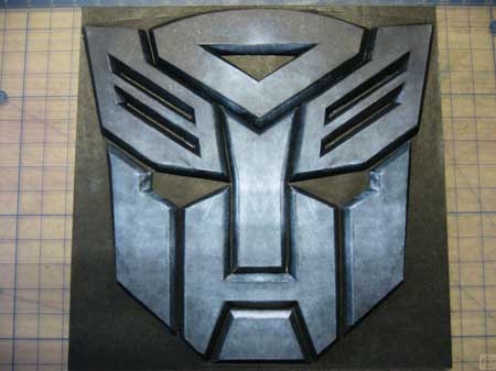 Transformers Autobot Logo Papercraft