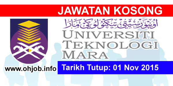 Jawatan Kosong Universiti Teknologi MARA (UiTM) Terengganu 