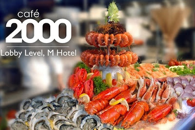 Crab and Oyster Seafood Dinner Buffet promotion at Café 2000, M Hotel Singapore