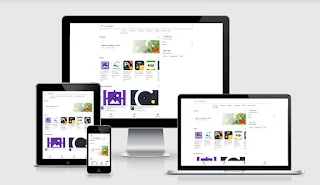 Google Play Store Blogger Template Premium Free Download