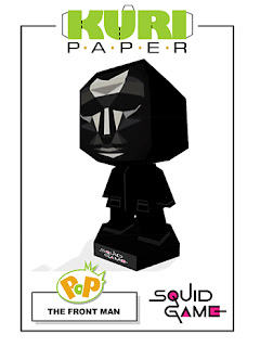 Kuri Paper - Pop Mini Funko The Front Man Squid Game Papercraft