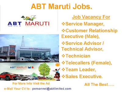 Sales Job in ABT Maruti