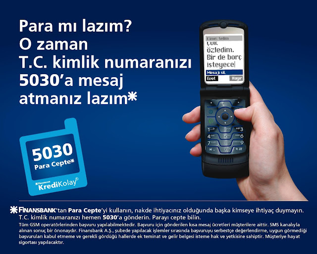 sms ile bankalara büyük rant