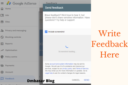 adsense account feedback, adsense feedback help, ad serving limits error feedback,