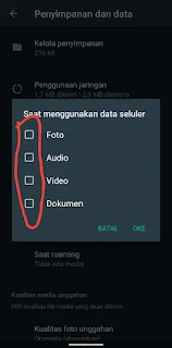 Cara Mematikan Auto Download WhatsApp Android