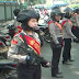 Keren, Polwan Cantik  di Bekasi Patroli Mengendarai Motor Trail