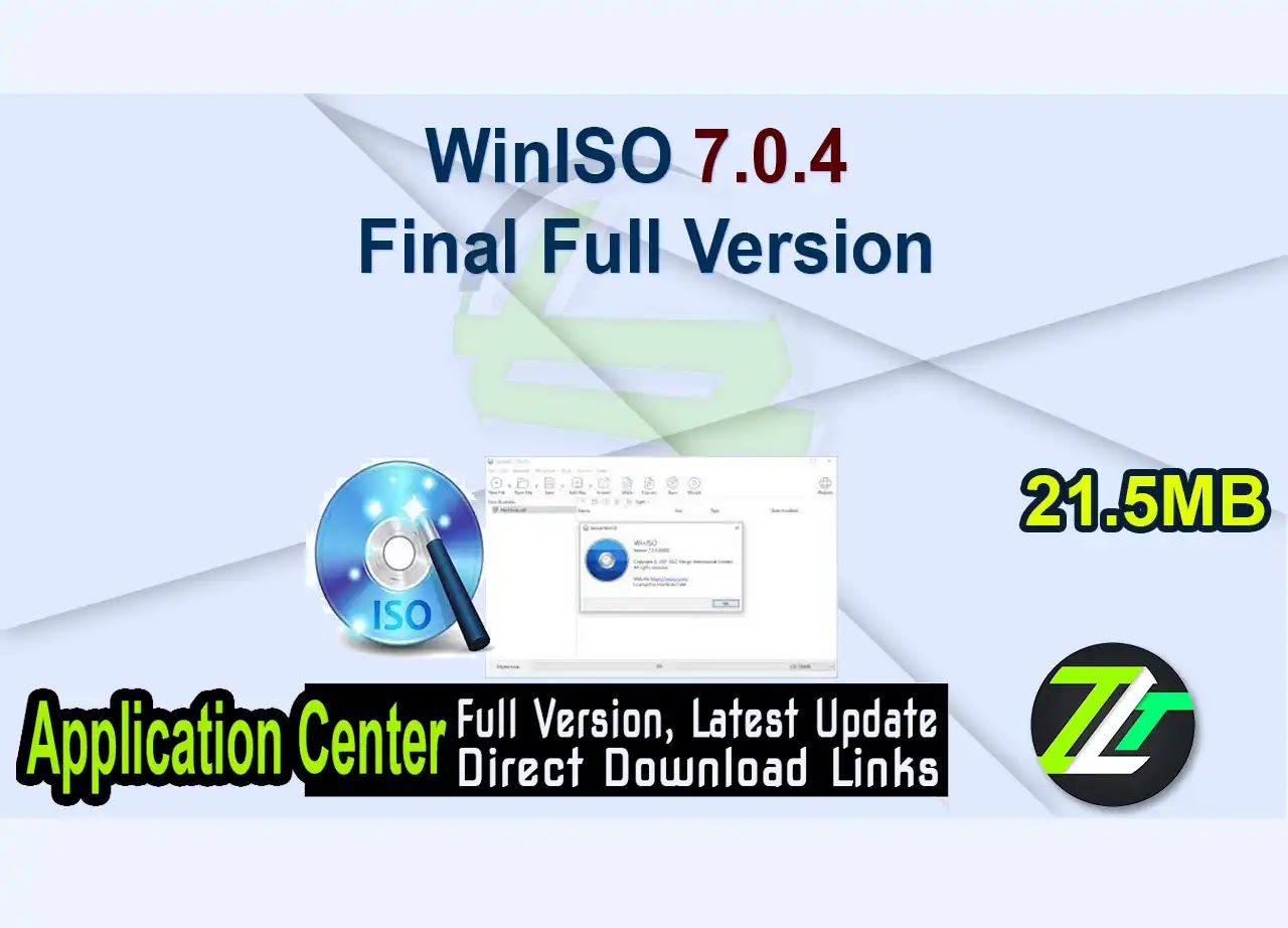 WinISO 7.0.4 Final Full Version