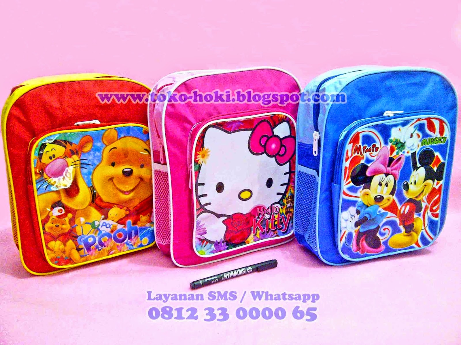  SOUVENIR ULANG TAHUN ANAK MURAH Ransel Jaring Mungil