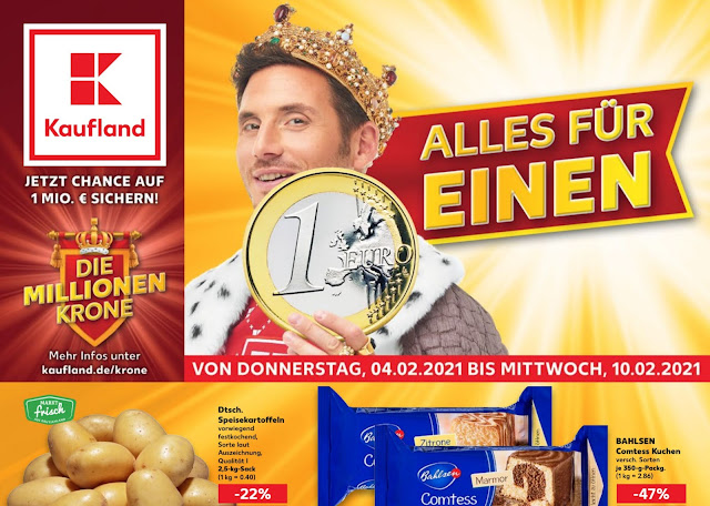 KAUFLAND  Prospekt - Angebote  ab 01.02 / ab 04.02 2021  → ALLES FUR EINEN   | Super-Wochenstart ab 01.02