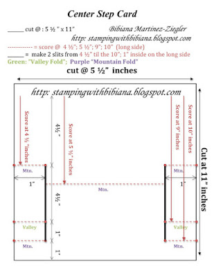 PDF center step card