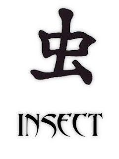 Kanji Tattoos - Insect Symbol Tattoo