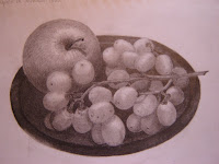 Fruit bowl sketch