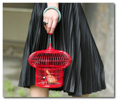 birdcage handbag by Carnovsky Milan