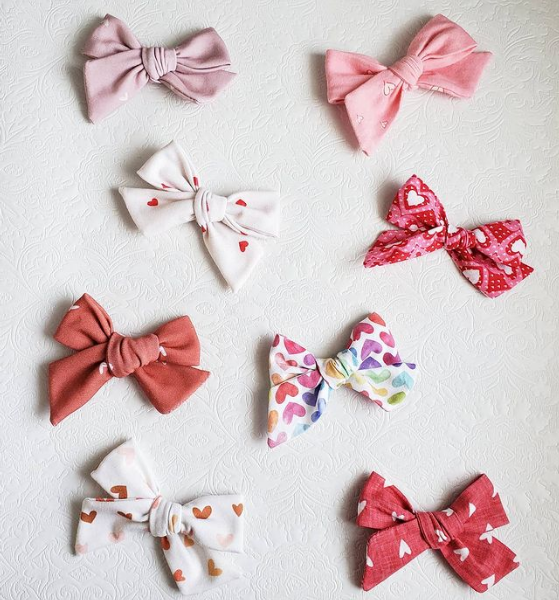 Dawn & Ruby Designs Valentine's Hair Bows