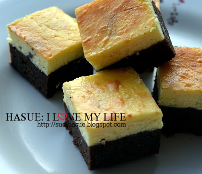 HaSue: I Love My Life: Chocolate Cheesecake Brownie