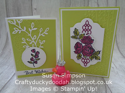 Stampin' Up! UK Independent  Demonstrator Susan Simpson, Craftyduckydoodah!, Petal Palette, January 2018 Coffee & Cards project, Supplies available 24/7 from my online store, 