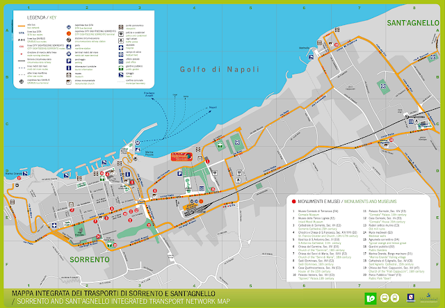 Click to view full size image o Sorrento map