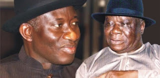 Goodluck Jonathan and Edwin Clark