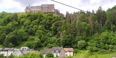 Vistas desde el Telesilla de Vianden. Luxemburgo.