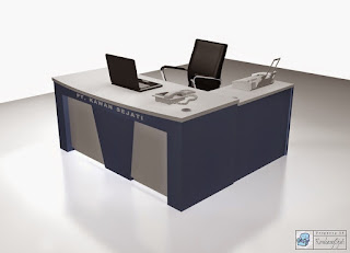 Kontraktor Interior - Meja Rapat, Almari File Bawah Tangga, Partisi Kantor dan Meja Pimpinan Kantor Minimalis