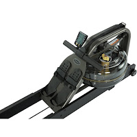 Adjustable footplates on Apollo Pro II Water Rower