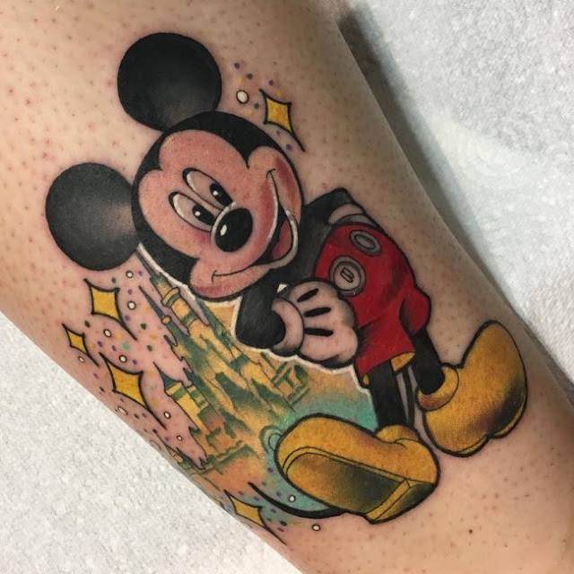 Tatuagens clássicas do Mickey Mouse