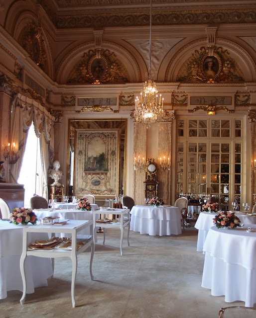 Le Louis XV Restaurant at Hotel Paris in Monaco - found on Hello Lovely Studio