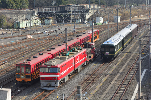 EH800 京都鉄道博物館への入線シーンを撮る