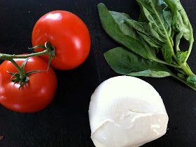 Playing With My Food, Humour, Humor, Funny, Food Blog, Caprese Salad, Italian, Tomato, Basil, Mozzarella Cheese, Balsamic, Olive Oil