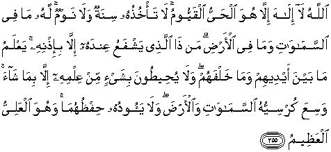 Khasiat Ayat Kursi