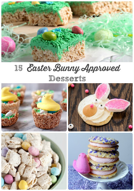 From no-bake creations to easy treats the kids can help with to bunny shaped confections, you are sure to find the perfect sweet treat for Easter in these 15 Easter Bunny Approved Desserts.