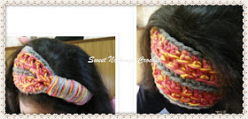 free crochet headband pattern, free crochet ear muff pattern