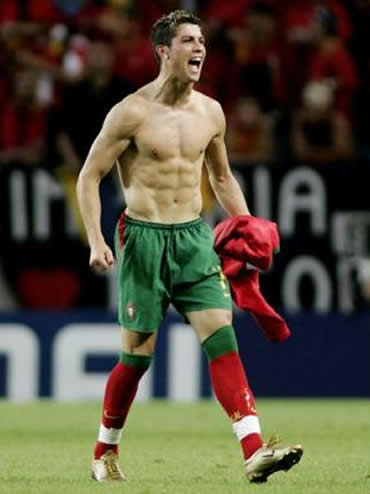 Cristiano Ronaldo Topless