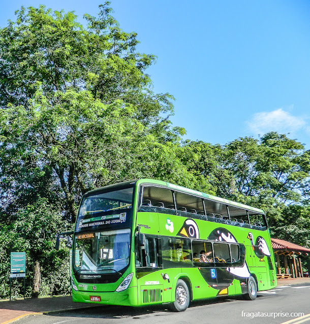 Ônibus do Parque Nacional das Cataratas do Iguaçu