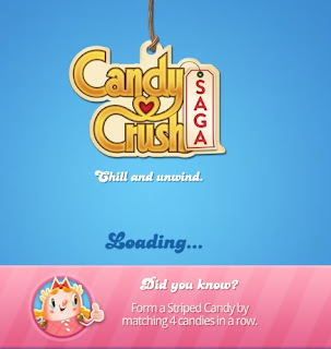 Candy Crush Loading screen