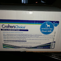 Crafters Choice 24lb block Goats Milk soap base