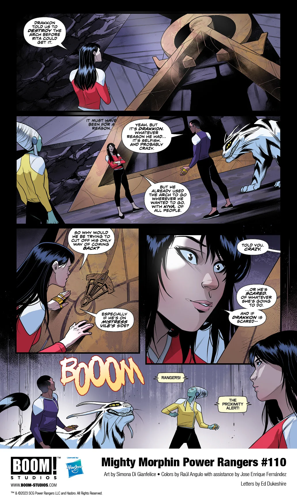 Mighty Morphin Power Rangers #111 Preview - Page 2