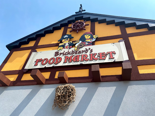 Brickbeard's Food Market Entrance Legoland New York