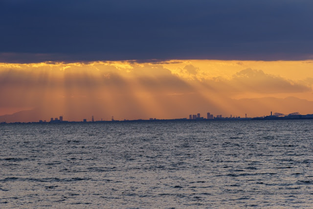 海浜幕張公園・幕張の浜からの景色