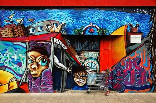 Gambar Seni Graffiti Yang Keren Jelas Beda