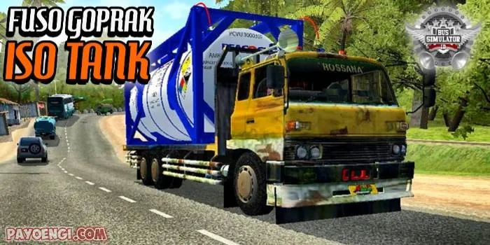 mod fuso goprak iso tank