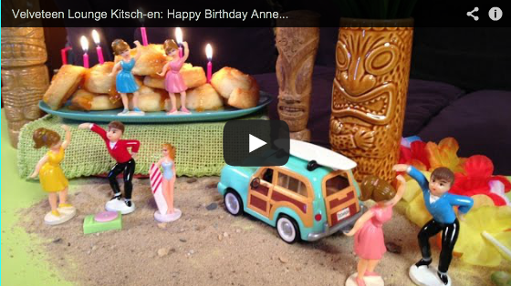 Velveteen Lounge Kitsch-en: Happy Birthday Annette Funicello