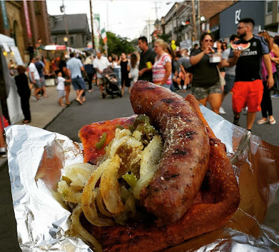 Sausage Pizza, The Feast of the Assumption, Little Italy, Cleveland