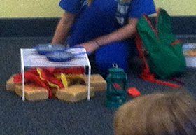 campfire cooking (Brick by Brick)