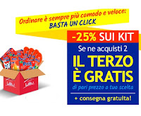 Promozione Casa Henkel : acquista 2 Kit detergenza scontati del 25% e il terzo è GRATIS !