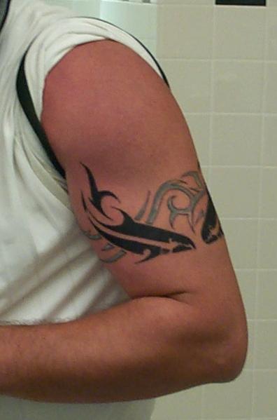 tribal armband tattoos