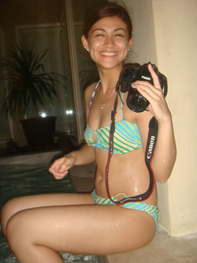 Rarely you will see photos of Carla Abellana in bikini