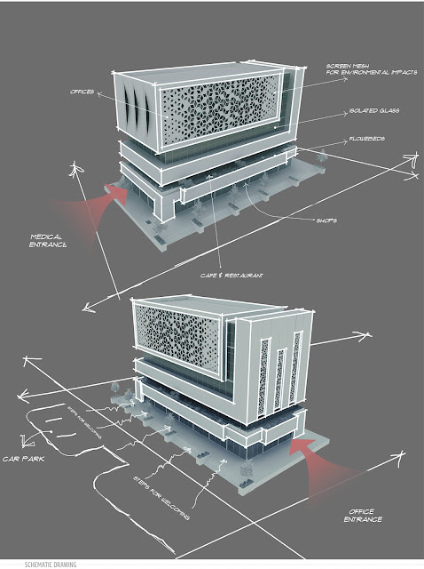 Office Building concept idea 02