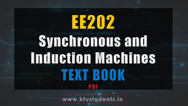 KTU EE202 Synchronous and Induction Machines Textbook